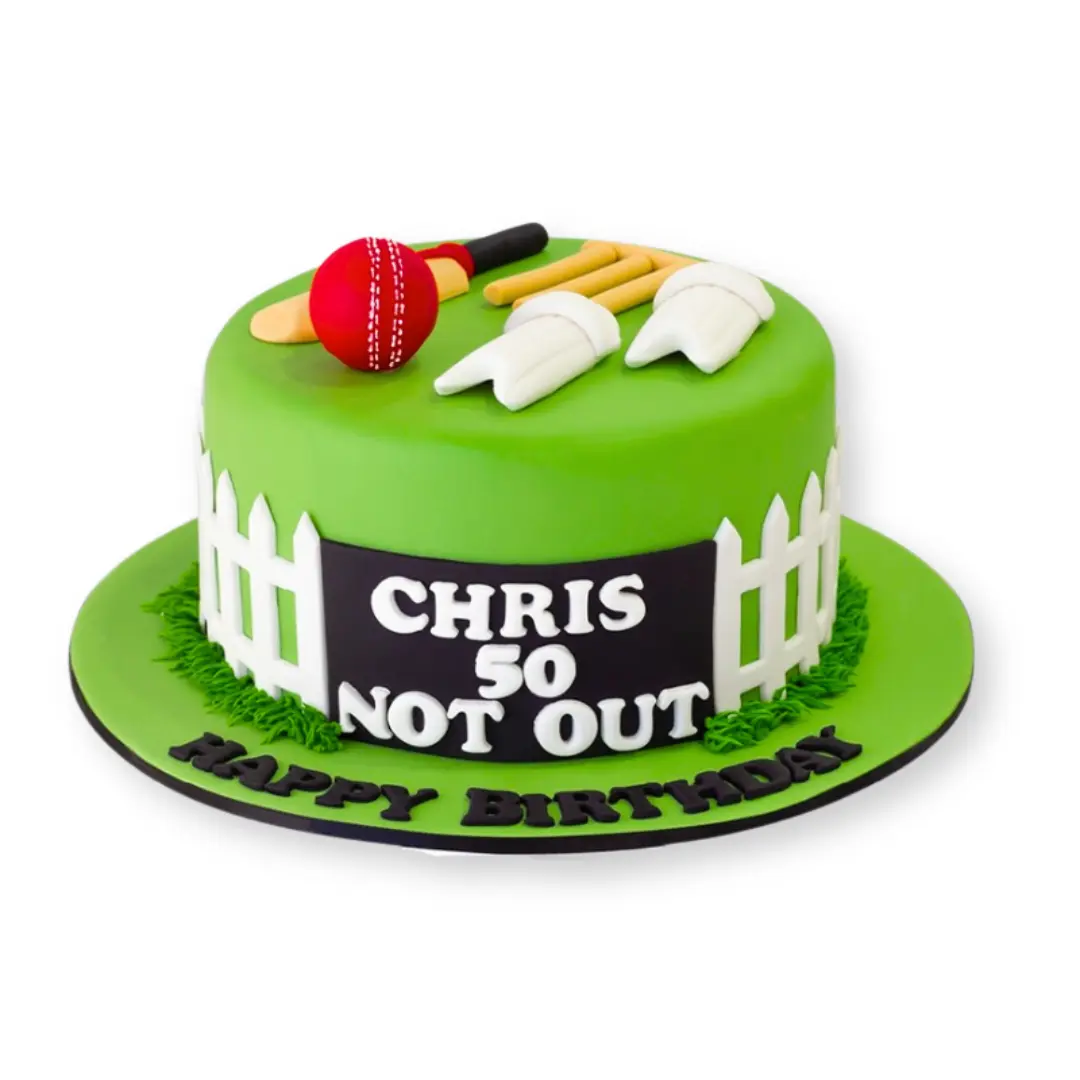 Cricket Lover Theme Cake