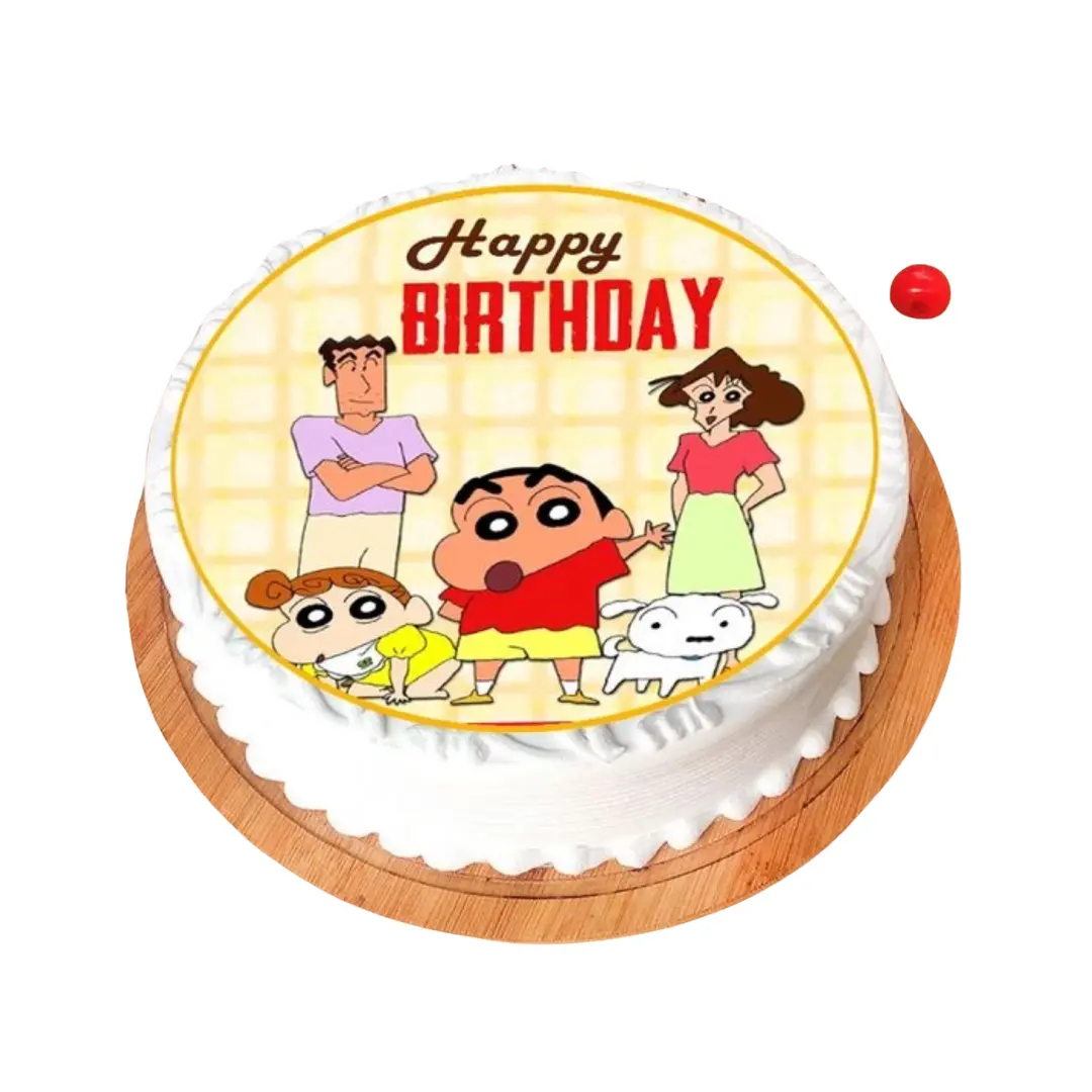 Shinchan Photo Cake
