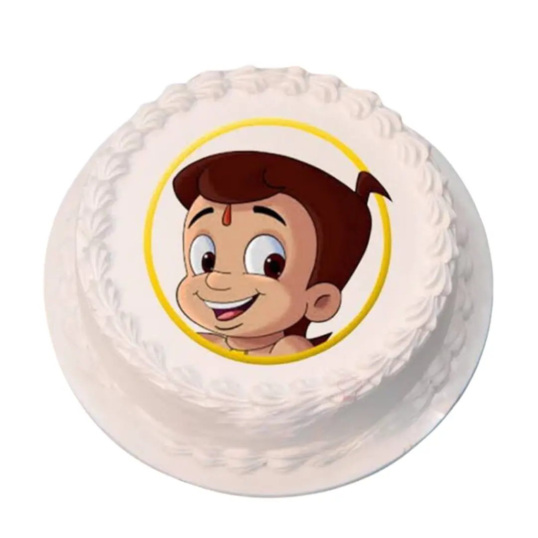 Chota Bheem Face Cake