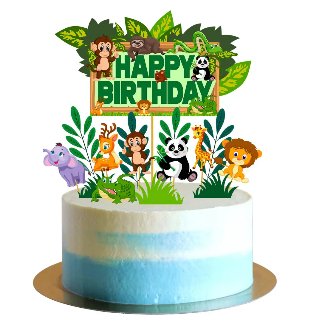 Jungle Safari Cake