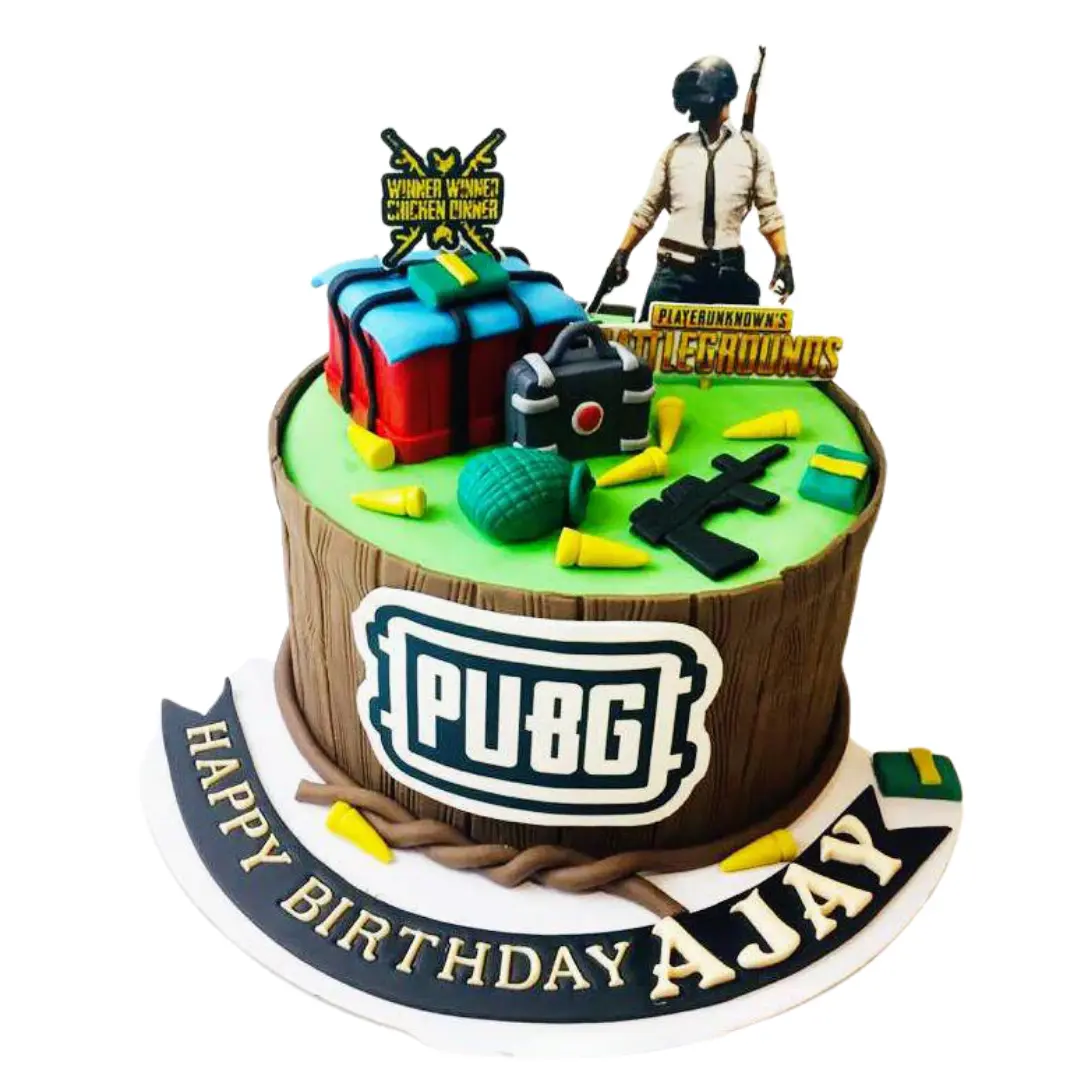 Pubg Birthday Cake