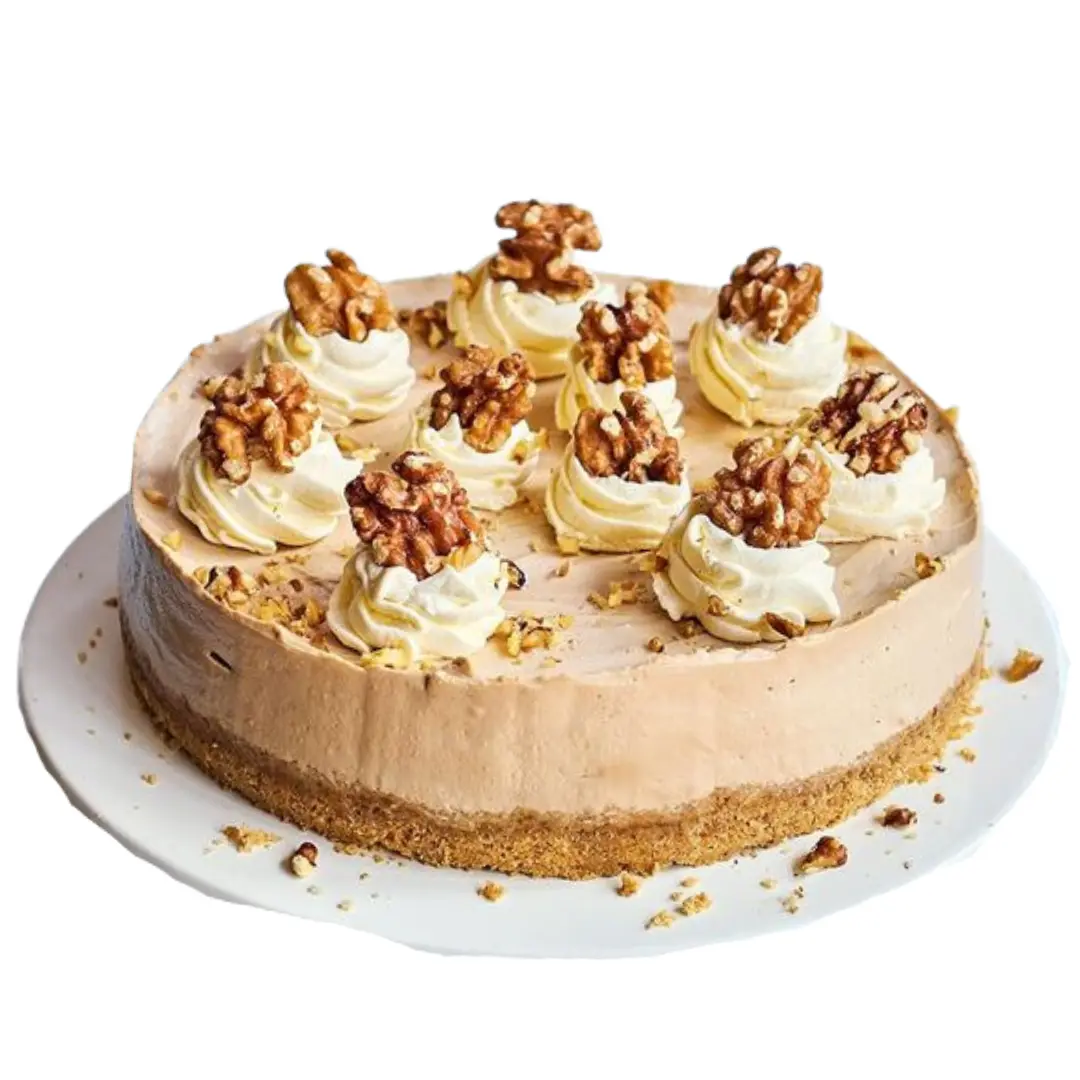 Coffee & Walnut Cheesecake