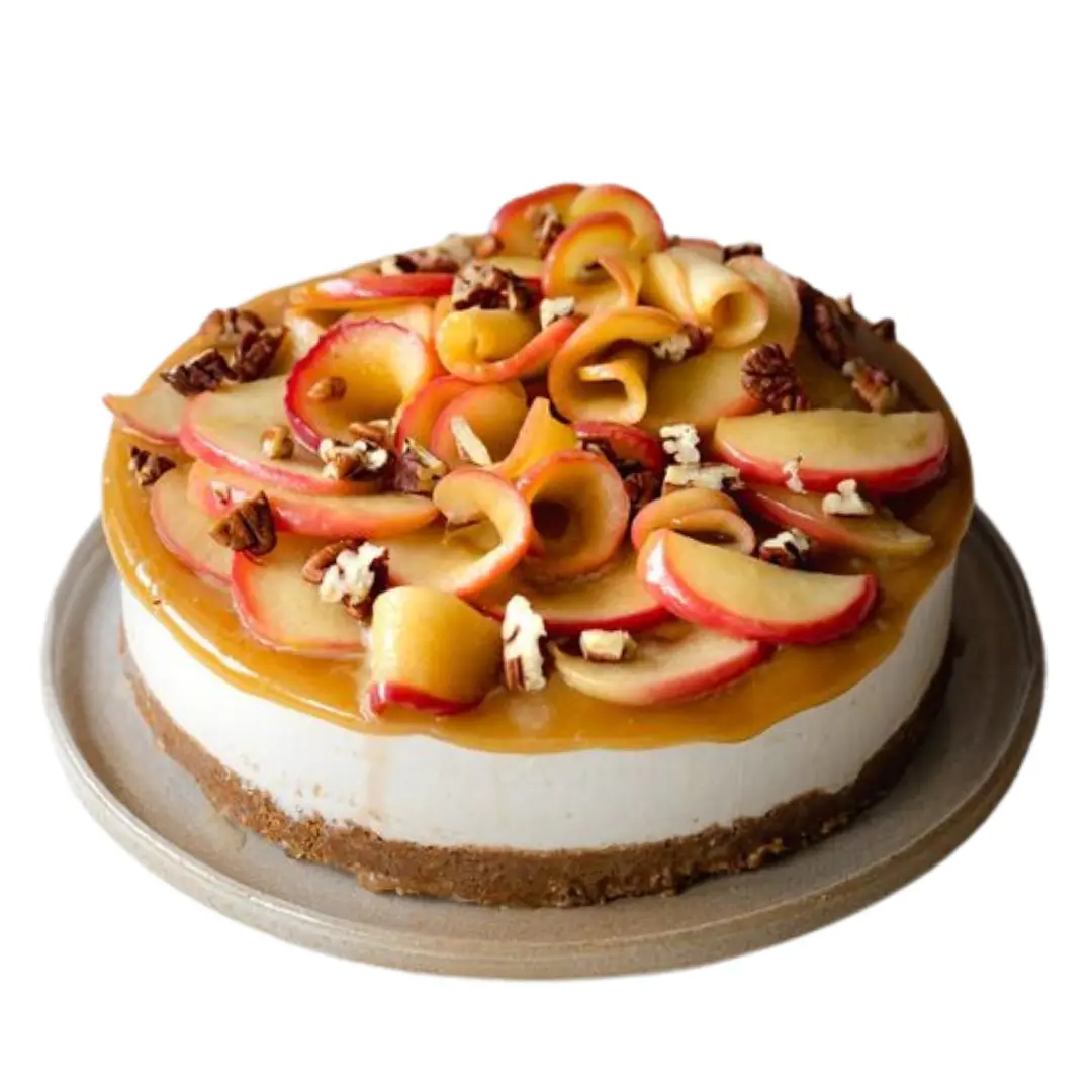 Caramel Apple Cheesecake