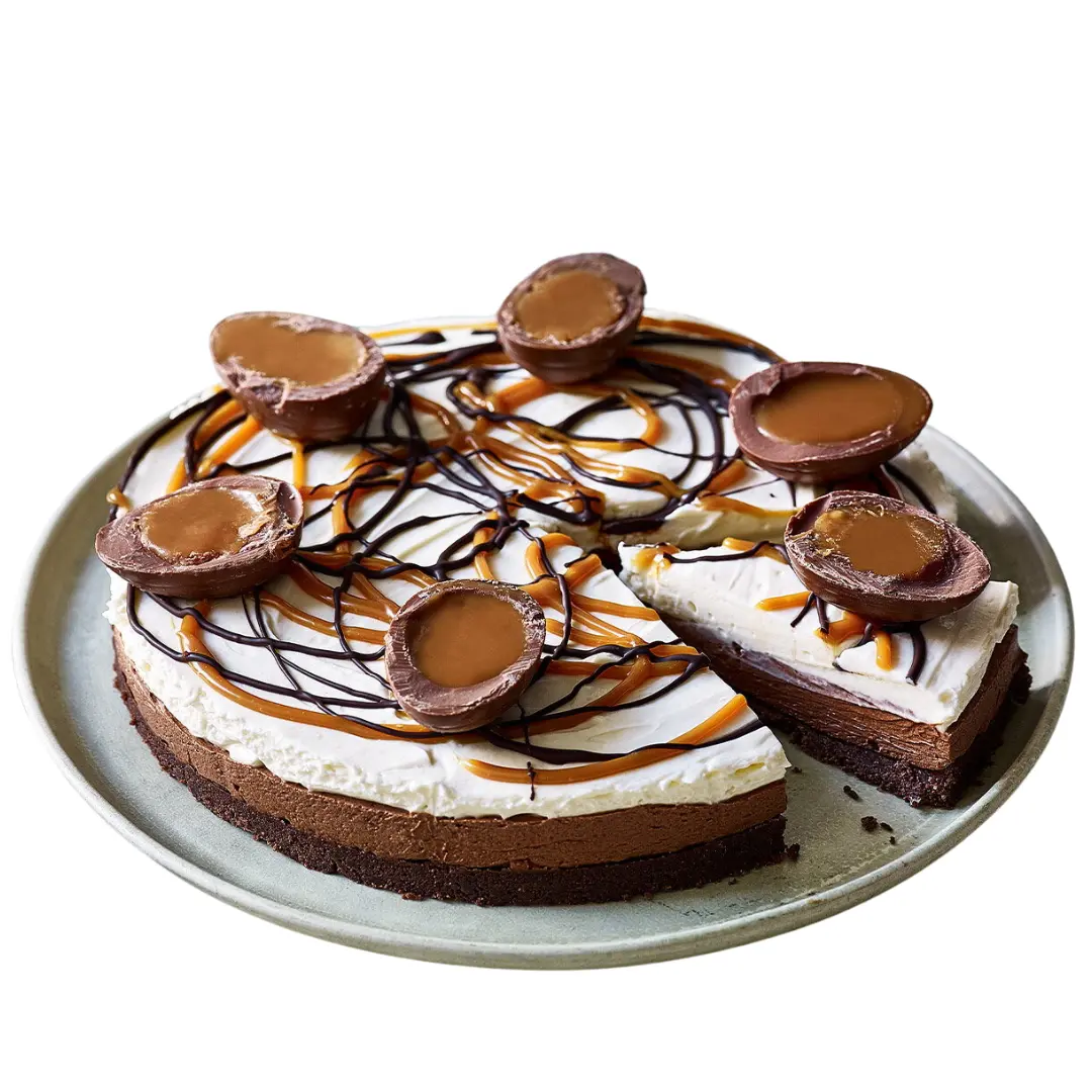 Chocolate & Caramel Cheesecake