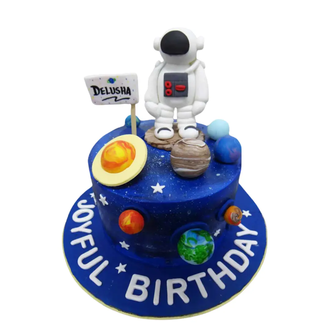 Space Theme Cake
